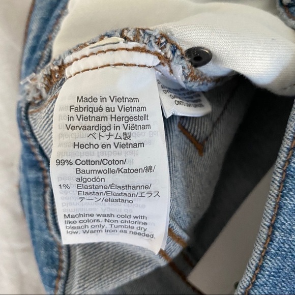 J. Crew Frayed Hem Denim Mini Skirt - Picture 8 of 15